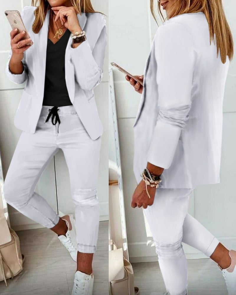 Kayla™ - Elegantes Blazer-Set [Blazer+Hose]