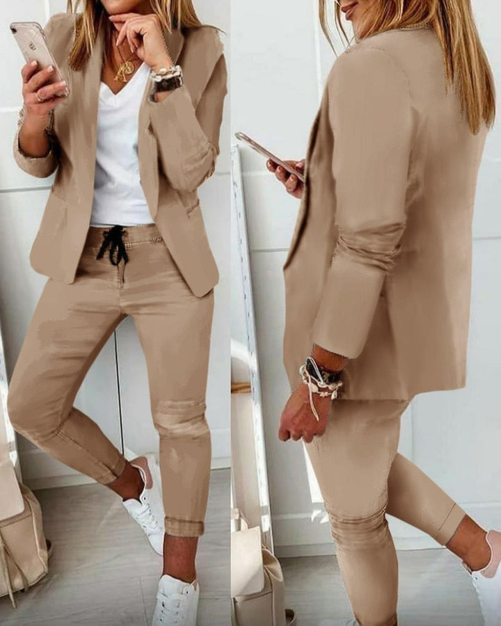 Kayla™ - Elegantes Blazer-Set [Blazer+Hose]