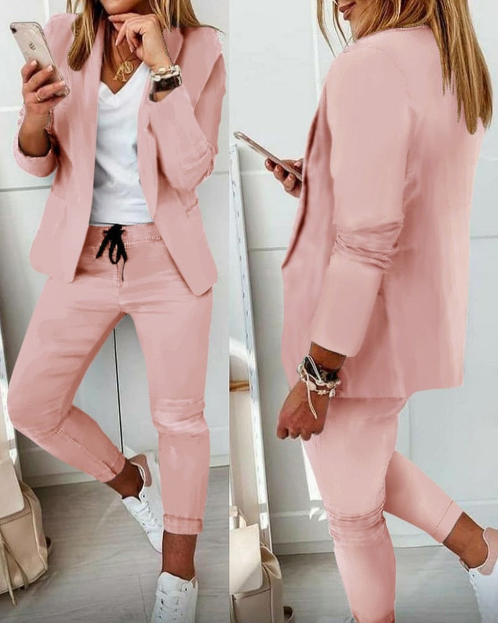 Kayla™ - Elegantes Blazer-Set [Blazer+Hose]